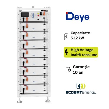 Acumulator Deye High Voltage 5.12 KWH BOS-GM5.1 Lifepo4 51.2V 100Ah
