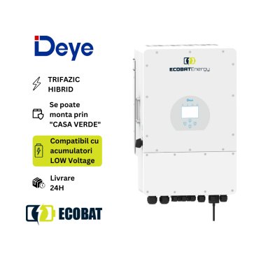 Invertor HIBRID TRIFAZIC Deye 6 kW SUN-6-SG04LP3-EU