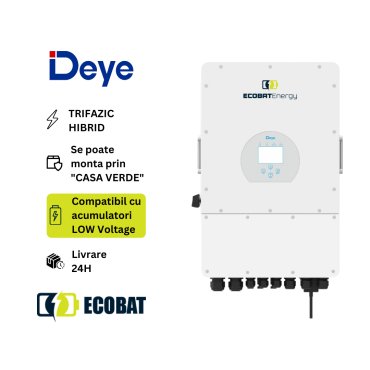 Invertor HIBRID TRIFAZIC Deye 12 kW SUN-12-SG04LP3