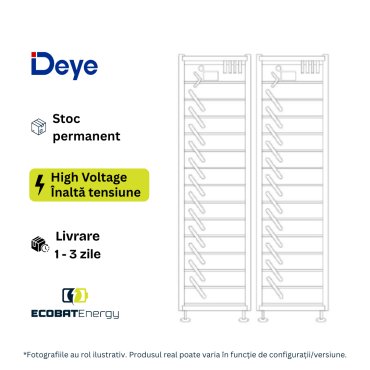 Rack Metallic Deye 3U-HRack - 14 layer BOS-A