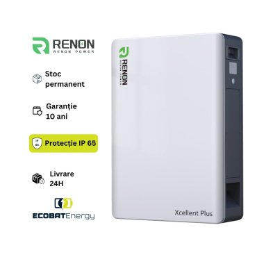 Acumulator Renon Lifepo4 Xcellent Plus 16 kWh 51.2V-314Ah IP65 Cu Incalzire