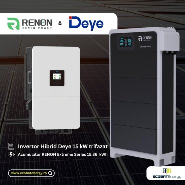 Renon Xcellent Plus Extreme 31kwh + Deye SUN15K SG05 LP3 IP65