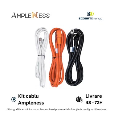 Kit Cablu Inverter - Acumulator AMPLENESS 5.12Kwh