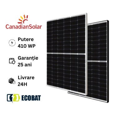 Panou fotovoltaic CanadianSolar 410Wp HiKu 6 mono-PERC