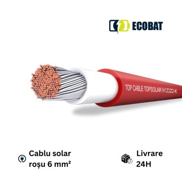 Cablu Solar rosu 6 mm²