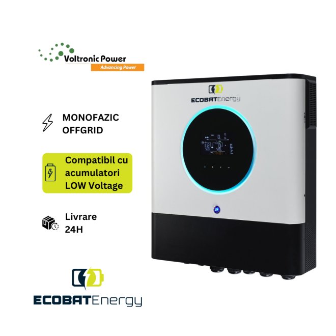 Inverter Off-grid 11Kw Ecobat Energy - Voltronic Axpert Max II Twin