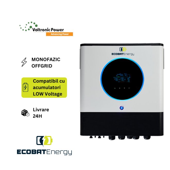 Inverter Off-grid 11Kw Ecobat Energy - Voltronic Axpert Max II Twin