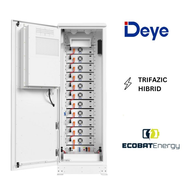 Sistem Deye Stocare 61.44 Kwh IP65