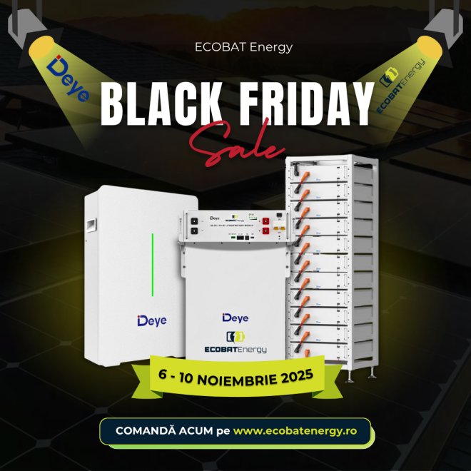 Sistem Stocare Deye GE-F60 HV 61.44 Kwh IP65