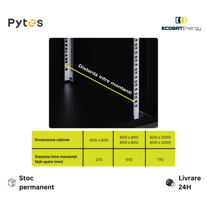 Rack podea Metalic Pytes Energy