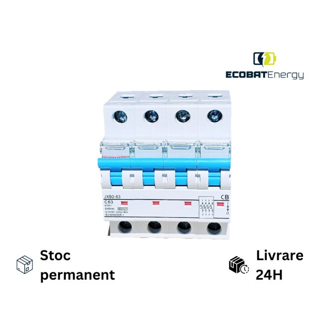 Siguranta automata curent Alternativ 4P 415V 63A