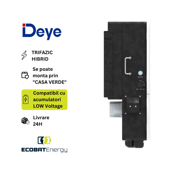 Invertor HIBRID TRIFAZIC Deye 15 kW SUN-15K-SG05LP3-EU-SM2