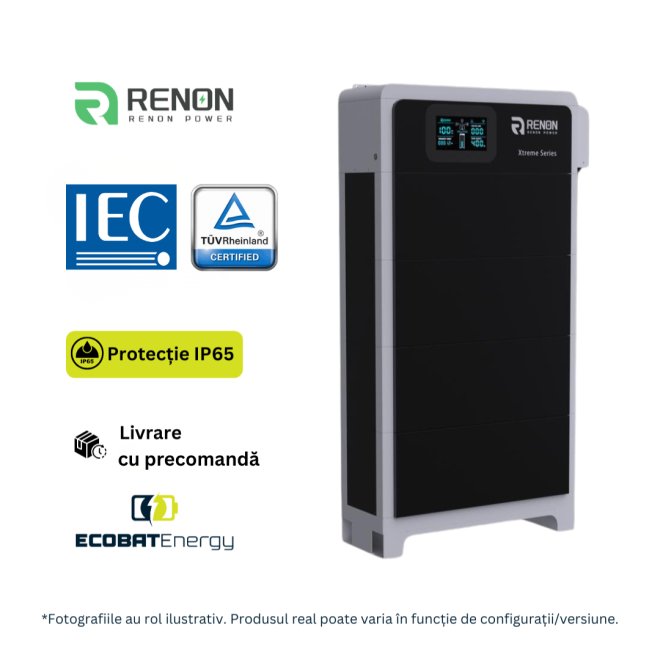 Acumulator Renon Extreme Series 51.2V - BMS+Module 30,72kwh