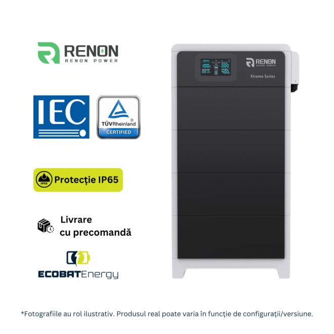 Acumulator Renon Extreme Series 51.2V - BMS+Module 30,72kwh