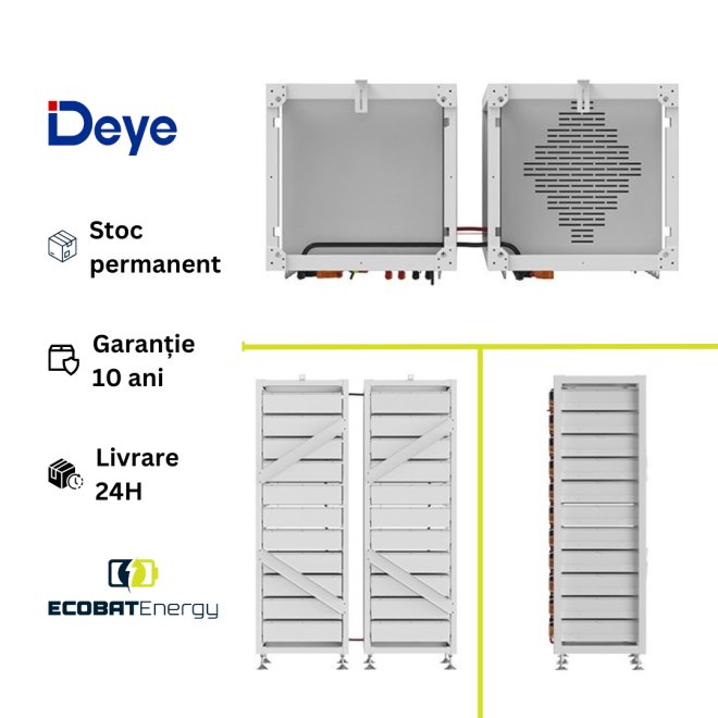 Sistem Stocare Deye BOS-A HV 99.84Kwh IP20