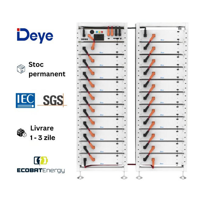 Sistem Stocare Deye BOS-A HV 99.84Kwh IP20
