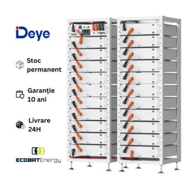 Sistem Stocare Deye BOS-A HV  53.8Kwh IP20