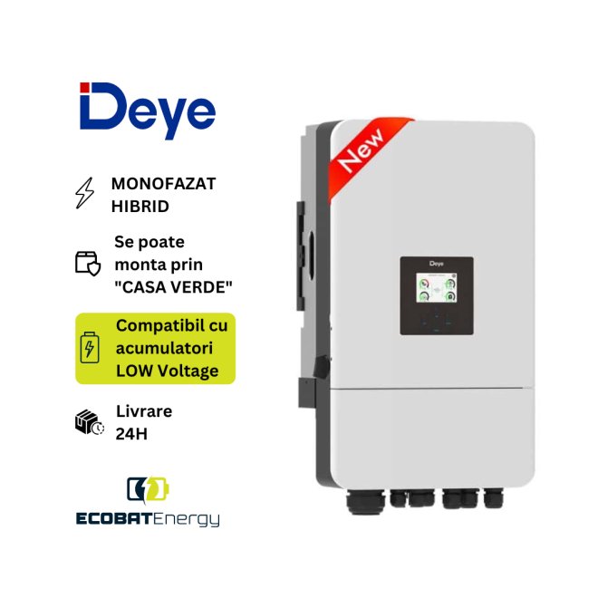 Invertor Deye Hibrid SUN-8K-SG05LP1-EU