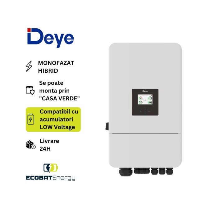 Invertor Deye Hibrid SUN-8K-SG05LP1-EU