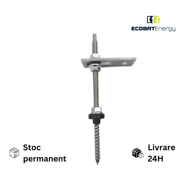 Surub ancora pentru acoperis tabla  M10MX200mm