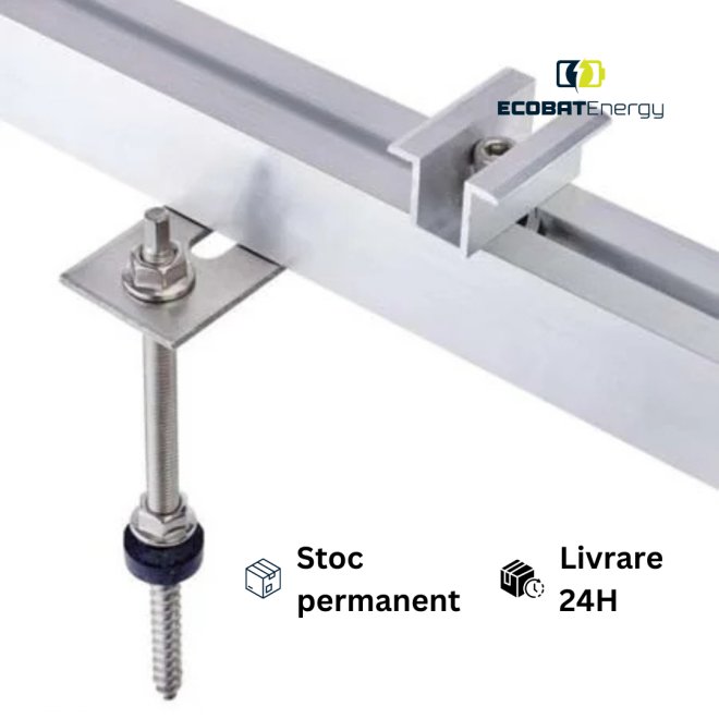 Surub ancora pentru acoperis tabla  M10MX200mm