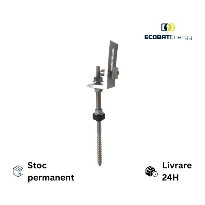Surub ancora Profil Tip C pentru acoperis tabla M10MX200mm