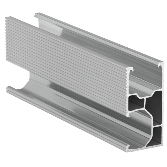 Profil aluminiu Tip C 26 x 52 mm x 2,4 ml