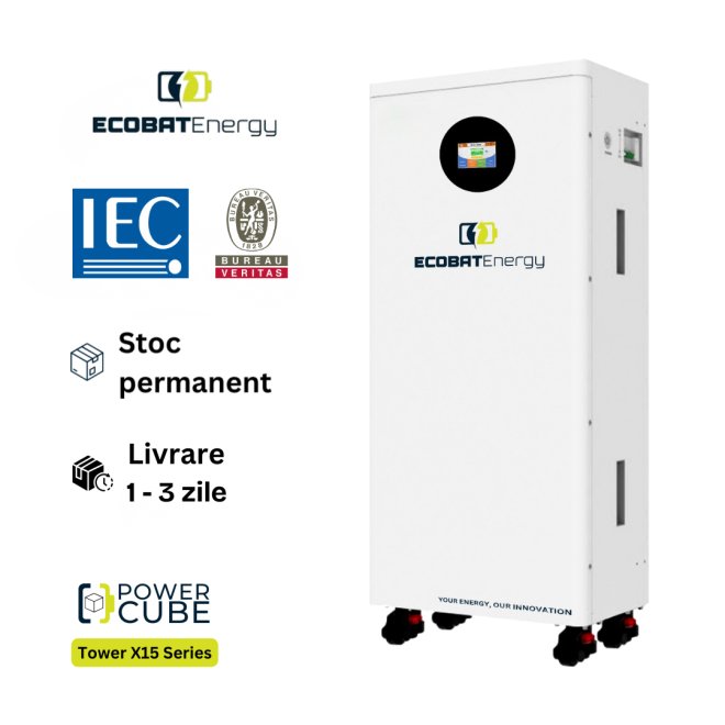 Acumulator TowerX15  Lifepo4 15,36 KWh 