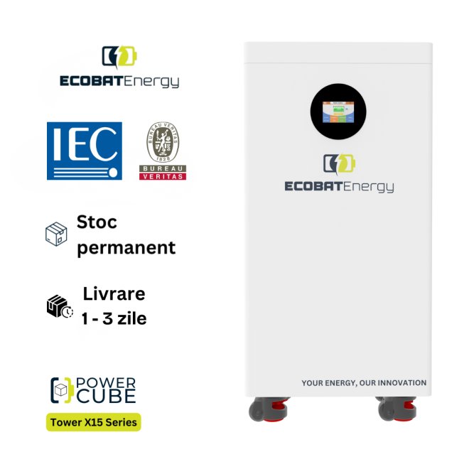 Acumulator TowerX15  Lifepo4 15,36 KWh 