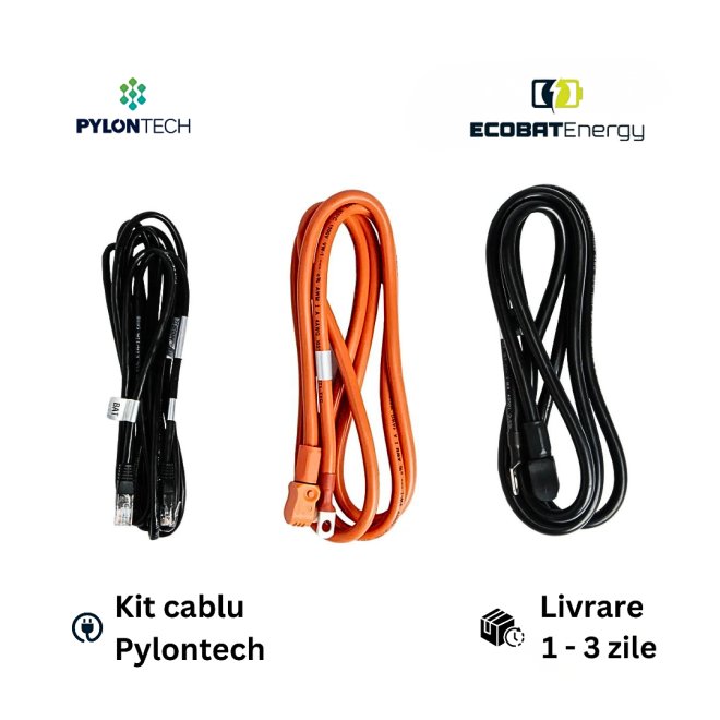 Kit Cablu Inverter-Acumulator Pylontech / Pytes