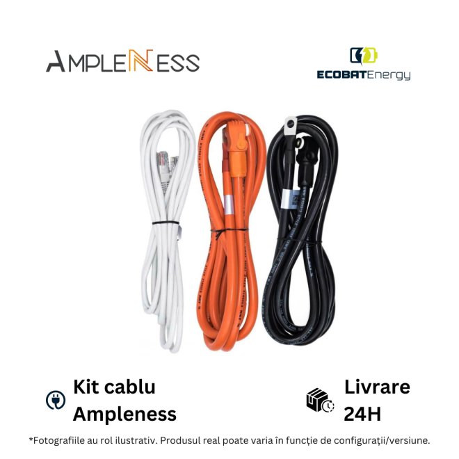 Kit Cablu Inverter - Acumulator AMPLENESS