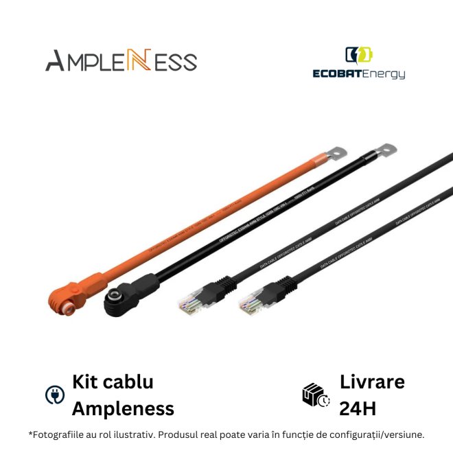 Kit Cablu Inverter - Acumulator AMPLENESS