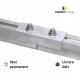 SET conector profil aluminiu Tip H cu șurub și piuliță