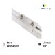 SET conector profil aluminiu Tip H cu șurub și piuliță