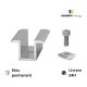 Clema dubla Profil Tip C