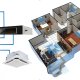 Aer Conditionat Hibrid AC/DC Cassette Type 24.000BTU